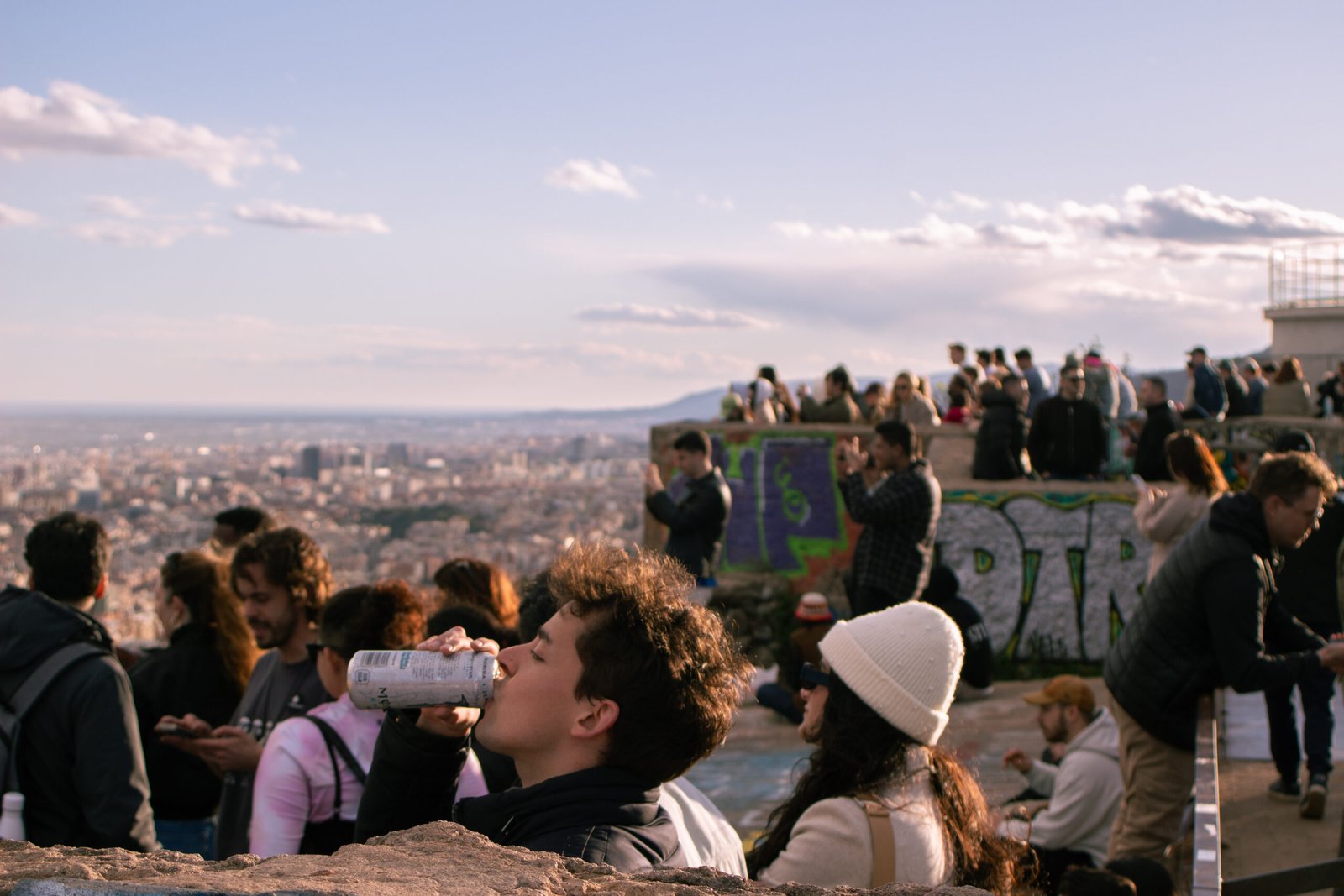 Saturació turística als búnquers del Carmel